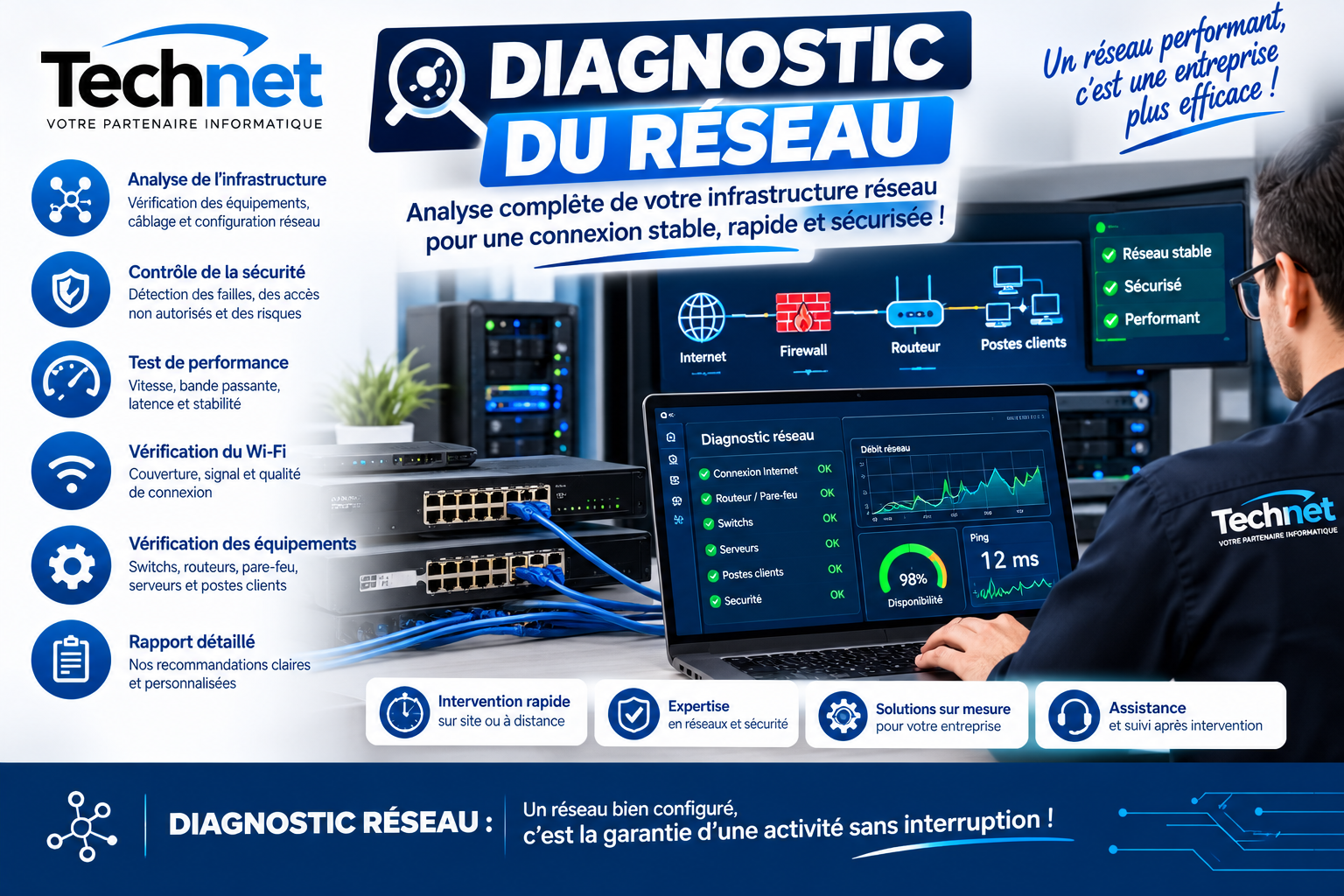 Diagnostic Réseau Informatique