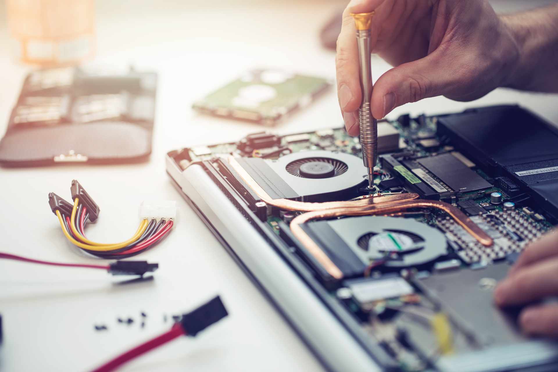 Réalisation Réparation PC portable et Bureautique