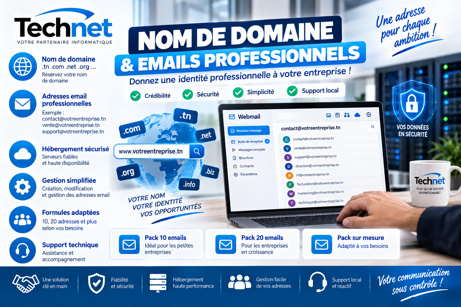 Domaine & Email